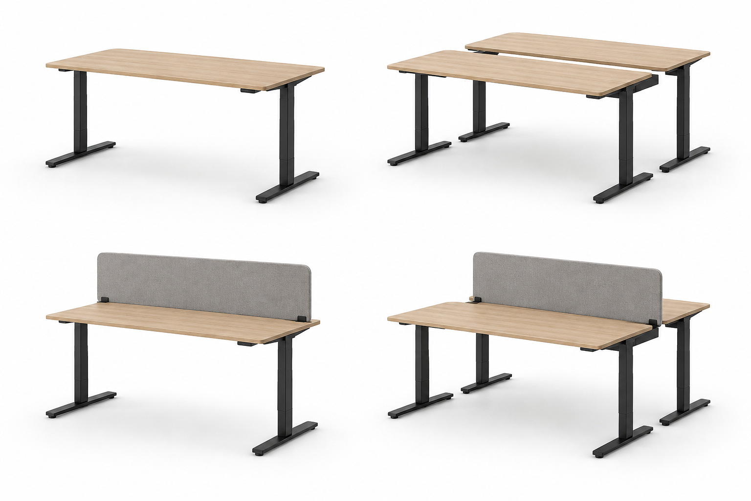 Single Desk · bàn làm việc đơn